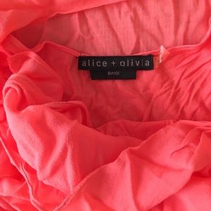 Coral dress. I believe size 2 or S